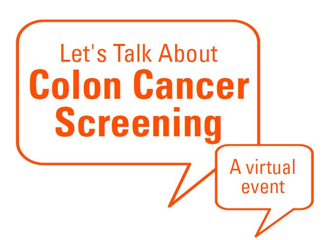 Let's Talk About Colon Cancer (virtual event)
