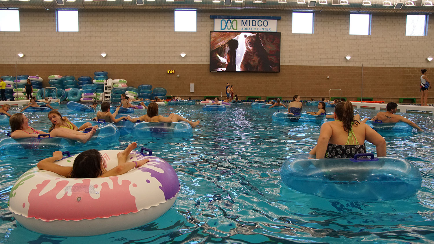 Birthday Party for the Midco Aquatic Center: Flick & Float