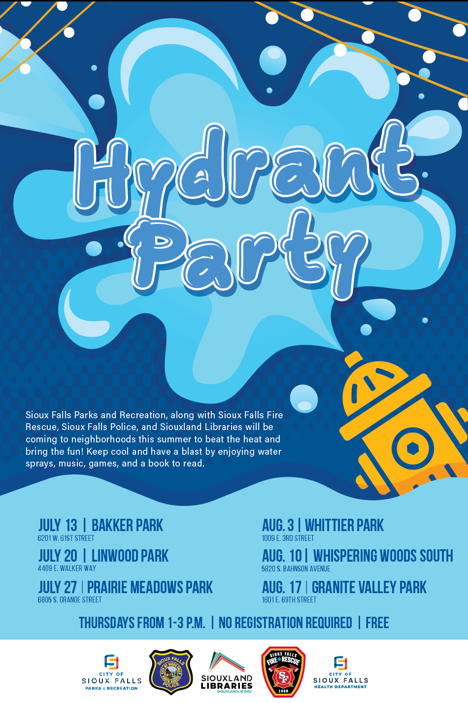 Hydrant Block Party at Whittier Park