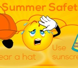 Sunshine, Summer and Safety!