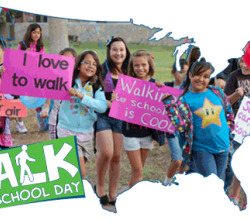 National Walk and Bike to School Day