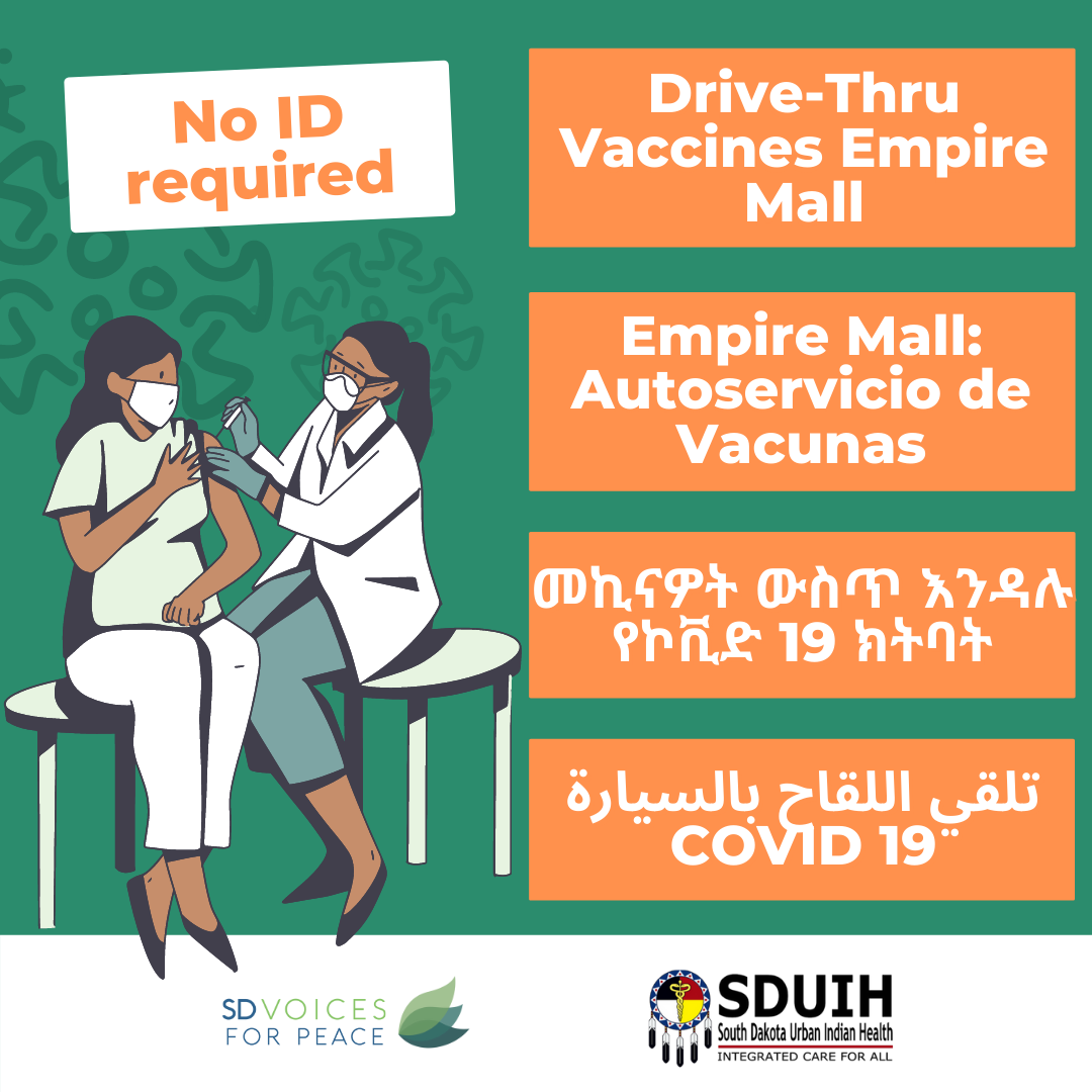 Drive-Thru COVID-19 Vaccines / Autoservicio de Vacunas @ Empire Mall