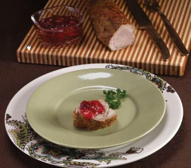 Cranberry-Glazed Pork Tenderloin