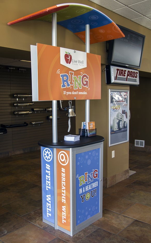 Ring in a Healthier You: Kiosk Promotes Healthy Behaviors