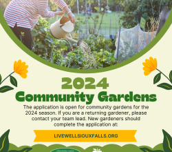 Community Garden Applications are Open for 2024!