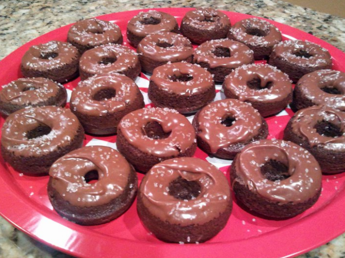 Chocolate Protein Mini Doughnuts